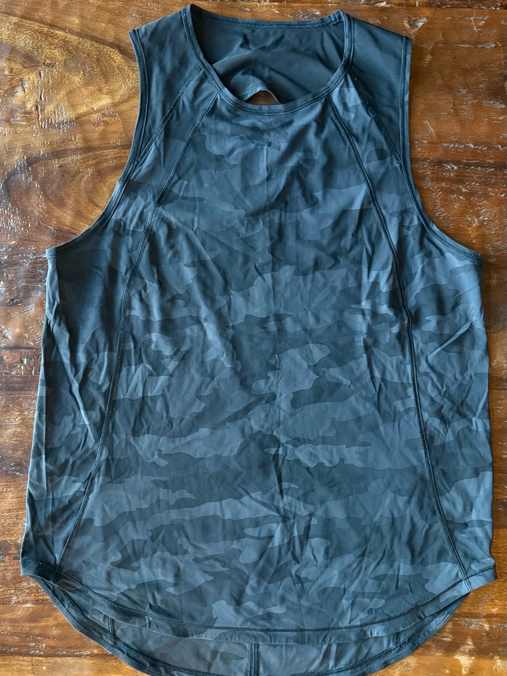 Lululemon Women’s Black Camouflage Sculpt Tank
